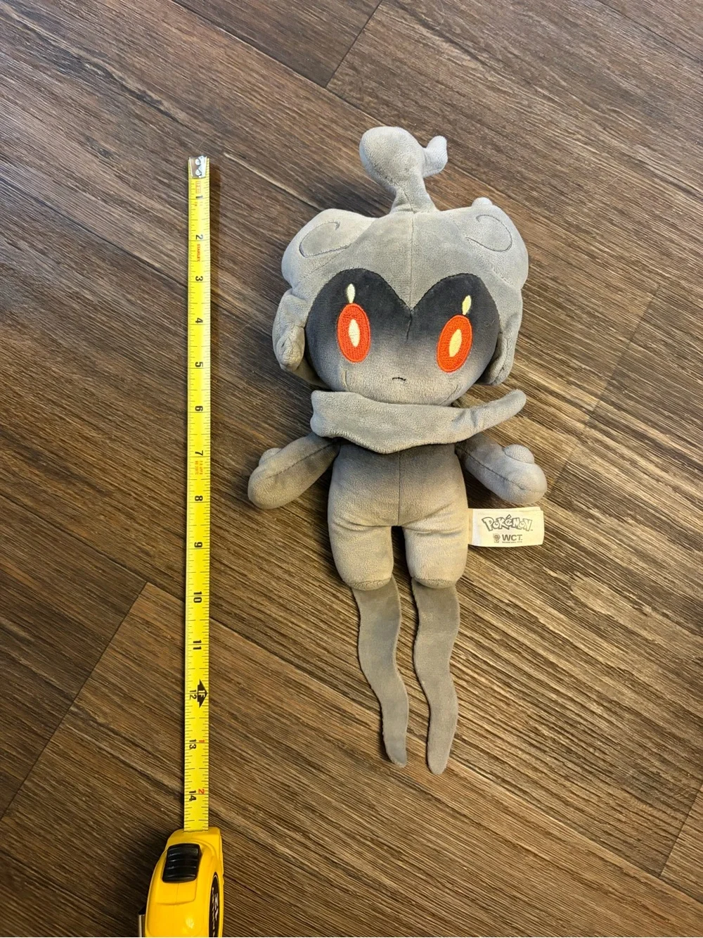 Pokémon Marshadow Plush WTC Gray Ghost Mythical Pokémon 10”